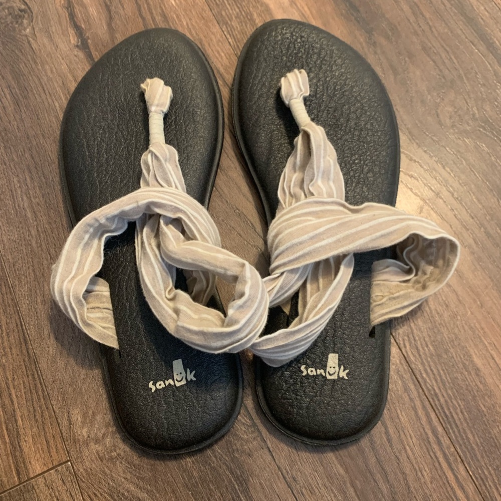 Sanuk Yoga Sling Sandals - taupe